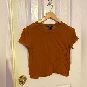 Forever 21 Burnt Orange Crop Top!🧡